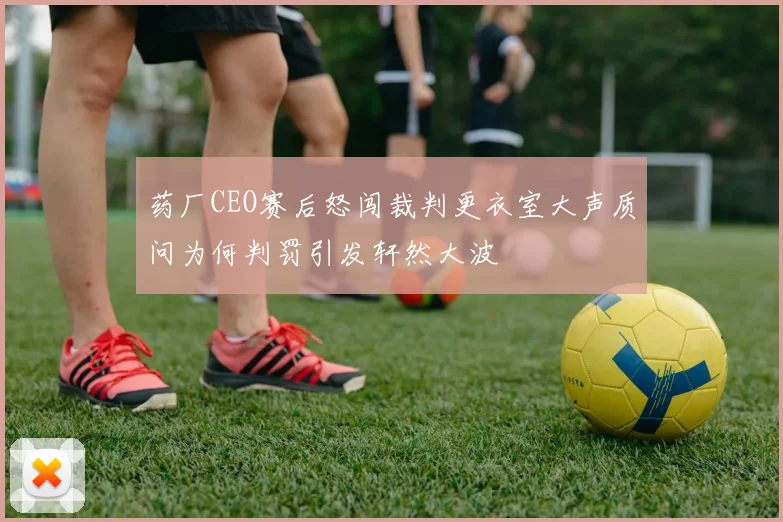 药厂CEO赛后怒闯裁判更衣室大声质问为何判罚引发轩然大波
